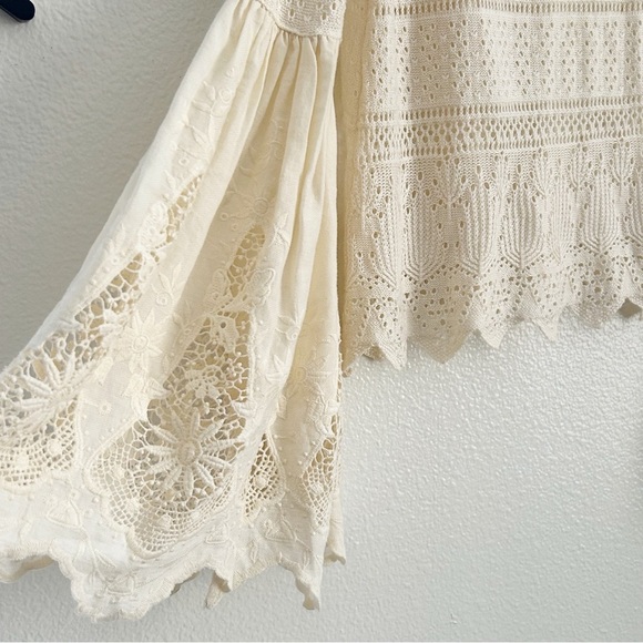 Free People Once Upon a Time Bell Sleeve Top - Picture 8 of 11